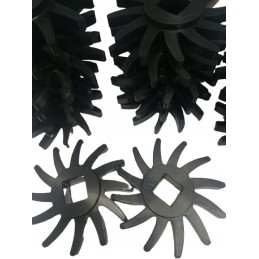 Guminis žvaigždučių valymo diskas 12 ii