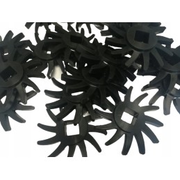 Guminis žvaigždučių valymo diskas 12 ii