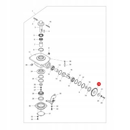Originalus krumpliaratis massey ferguson la322810050