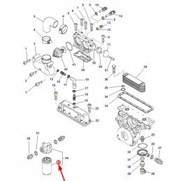 F002200210430 variklio alyvos filtras