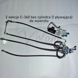 sekcijų išorinis skirstytuvas c 360, skirtas apvertimui