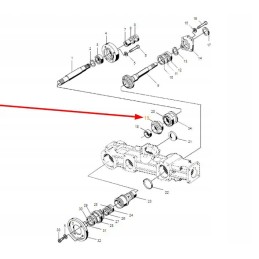 Lca62664 kūginė pavara su 22