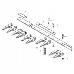 Massey Ferguson dvigubas durtuvas 71386906