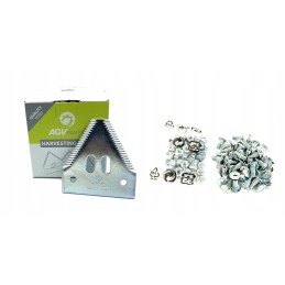 Dalgio ašmenys, Schumacher sistema, grubaus pjovimo varžtai