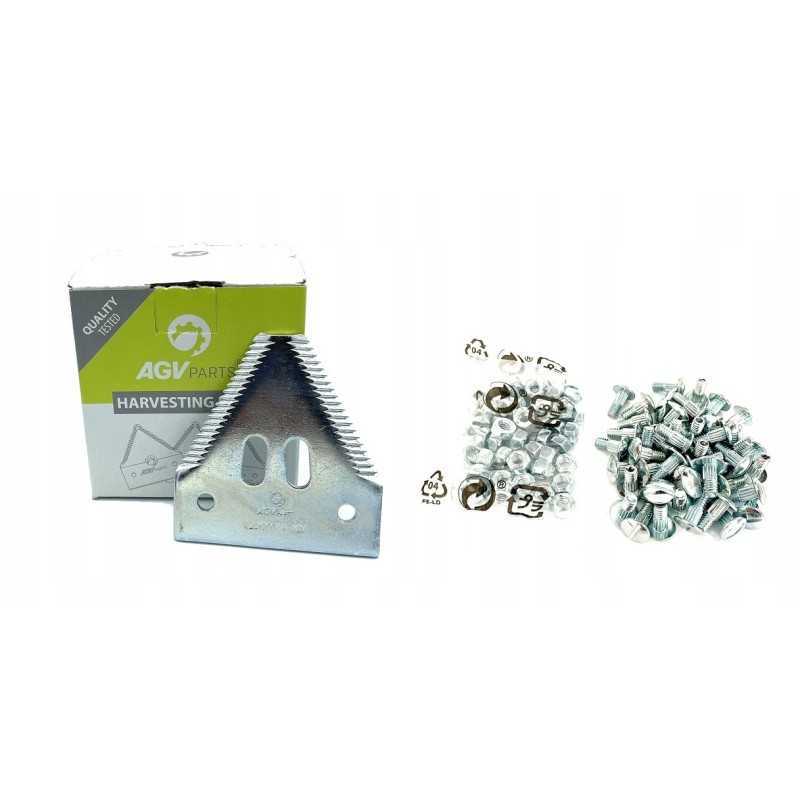 Dalgio ašmenys, Schumacher sistema, grubaus pjovimo varžtai