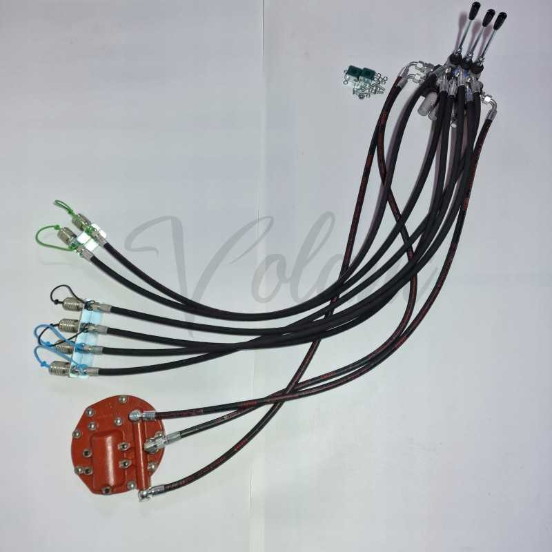 3 sekcijų skirstytuvas c 360 nuo dangtelio, išorinis