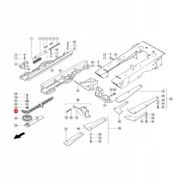 Kukurūzų įsiurbimo grandinė Claas 998852 0 keitimų