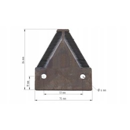 Claas Warynski 611316 0 apatinio pjovimo peilis