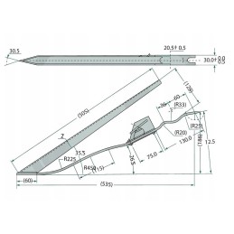 John Deere Deutz Fahr grūdų keltuvas