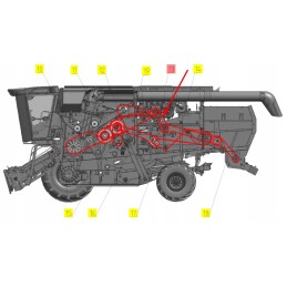 102147496 kompozitinis trapecinis diržas 2b x 2257 la