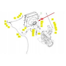 100814570 variklio radiatoriaus ventiliatorius