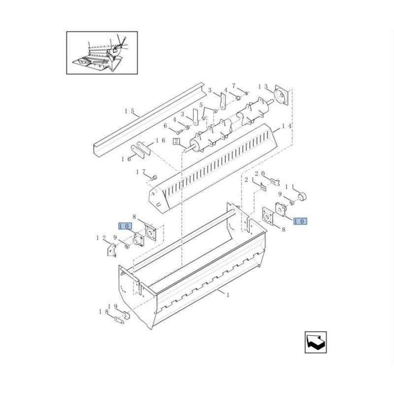 New Holland CNH 84019575 guolių korpusas