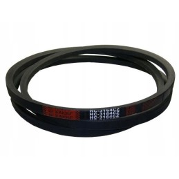 V formos diržas hc3164 raudonas bizonas hc 3164vnt