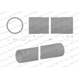 Oro filtro kabelis Z058 Bizon rekord Warynsk