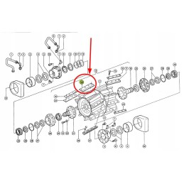 998104 0 pašarų kombaino dešinysis būgninis peilis