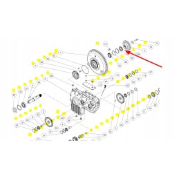 102051573 reduktoriaus sandariklis