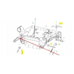 101786742 išleidimo vamzdžio hidraulinis cilindras