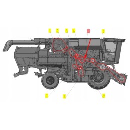 101616643 siauro profilio trapecinis diržas 2 xpb x 215