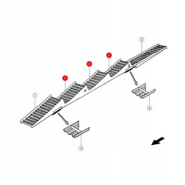 Koštuvo įdėklas Claas 670939 3 vnt