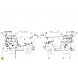 Claas jaguar juosta 495067 2hb x 2740