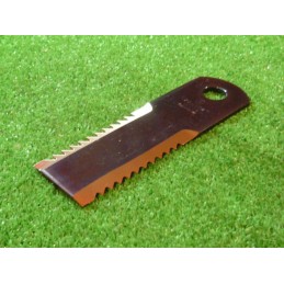 Kilnojamas pašarų kombaino peilis 89510635 dantytas 4mm rasspe