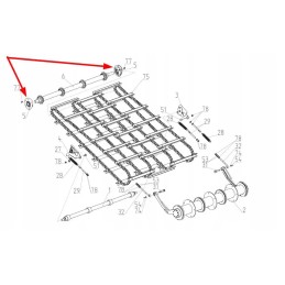 101887383 pasvirimo padavimo ritininis guolis