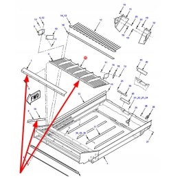 71446496 kaskadinė grūdų keptuvė su skylutėmis