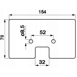 Claas Dominator grūdų grandinės kastuvas 80 85 88