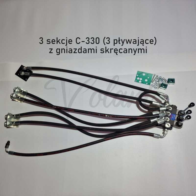 3 sekcijų išorinis plūduriuojantis skirstytuvas C 330