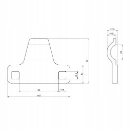 Krūmapjovės slėgis 103 mm Claas RM 767940