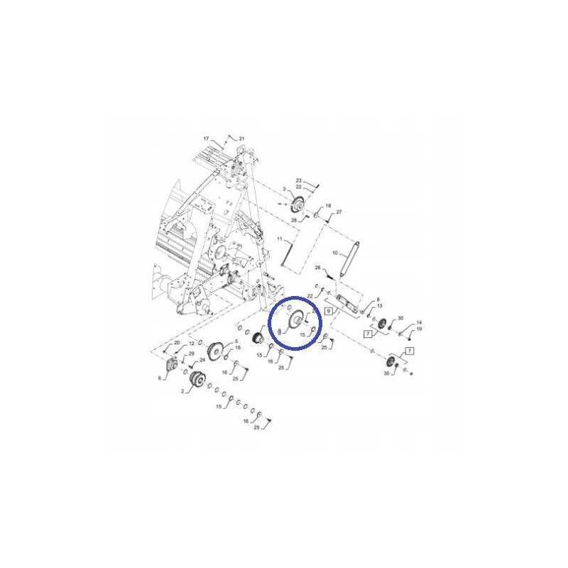 Tiekimo grandinės ratas 84280322 new holland cnh