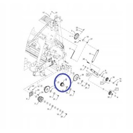 Grandininė žvaigždutė 84594180 new holland cnh