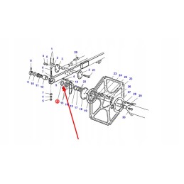 La355546540 ritės veleno įvorė