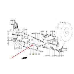 545507 0 ritės pavaros velenas