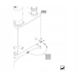 Alyvos temperatūros jutiklis new holland 84021678 m18