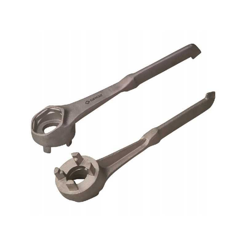 Raktas pavojingoms statinėms atsukti