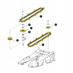 New Holland kukurūzų smulkintuvo žvaigždutė 84977235