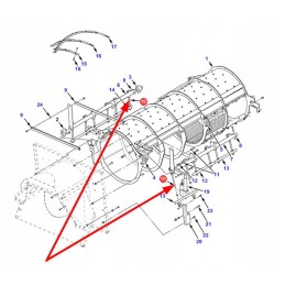 71408791 įgaubtas pakabos rėmas