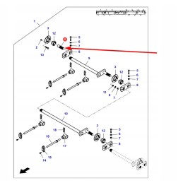 La322758450 įsiurbimo varžto velenas