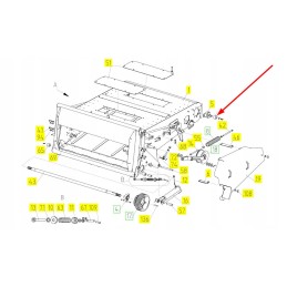 101269569 grandinės įtempiklio volelis