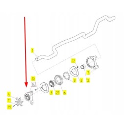 100151549 kratytuvo veleno guolis su korpusu