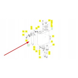 102061531 pilnas hidraulinės alyvos filtras