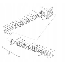 Kūginė krumpliaratis grūdų bunkeriui New Holland 8439406