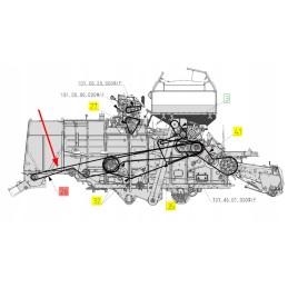 100236781 classic cx 5772 li trapecinis diržas