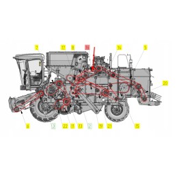100323349 kompozitinis trapecinis diržas 2b x 2762 la