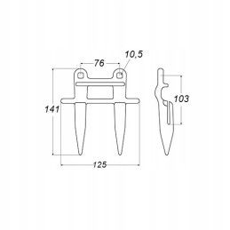 Trigubas bajonetinis sojų pupelių kombainas john deere h229538