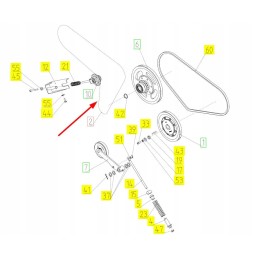 102761019 lifto pavaros ritininė grandinė