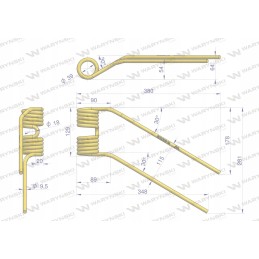 Karuselės piršto aplikacija Niemeyer Warynski w