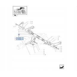 Lift volelis new holland case 5176508 cnh