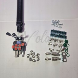 C 360 skirstytuvas apvaliam 2 sekcijų kaušų komplektui